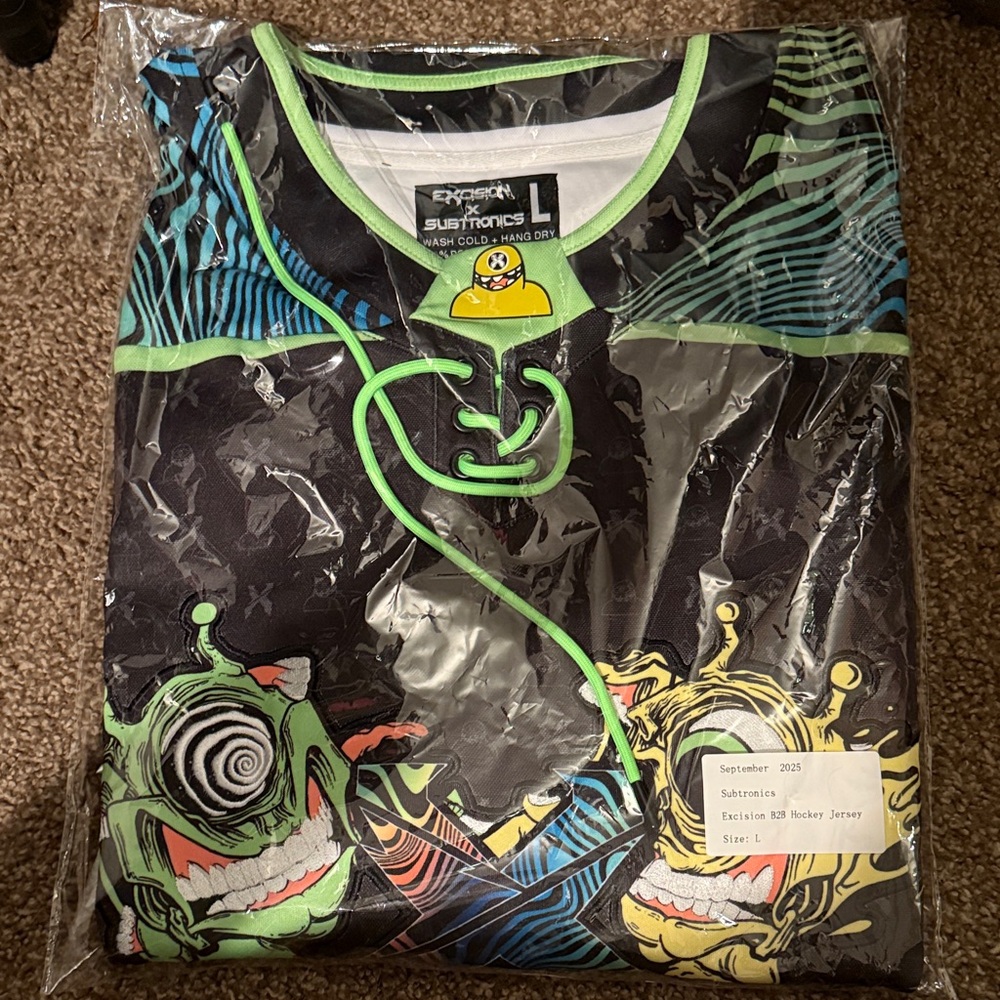 Subtronics B2B Excision Lost Lands 2025 Hockey Jersey